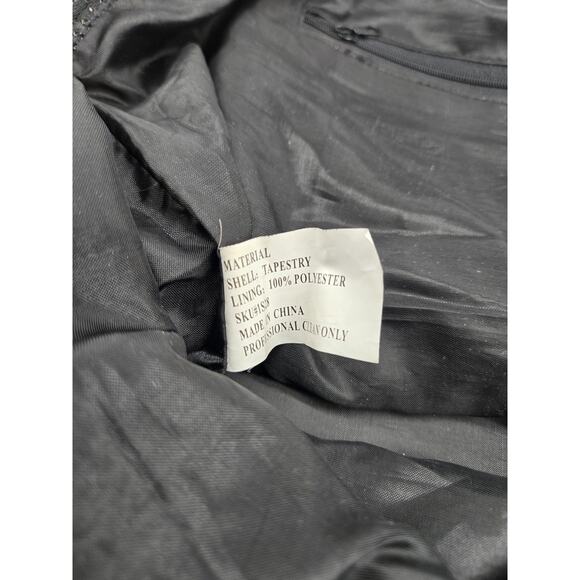 Vtg 80s Cottagecore Boho Floral Rose Tapestry Shoulder Bag Purse Grandma - Picture 9 of 14